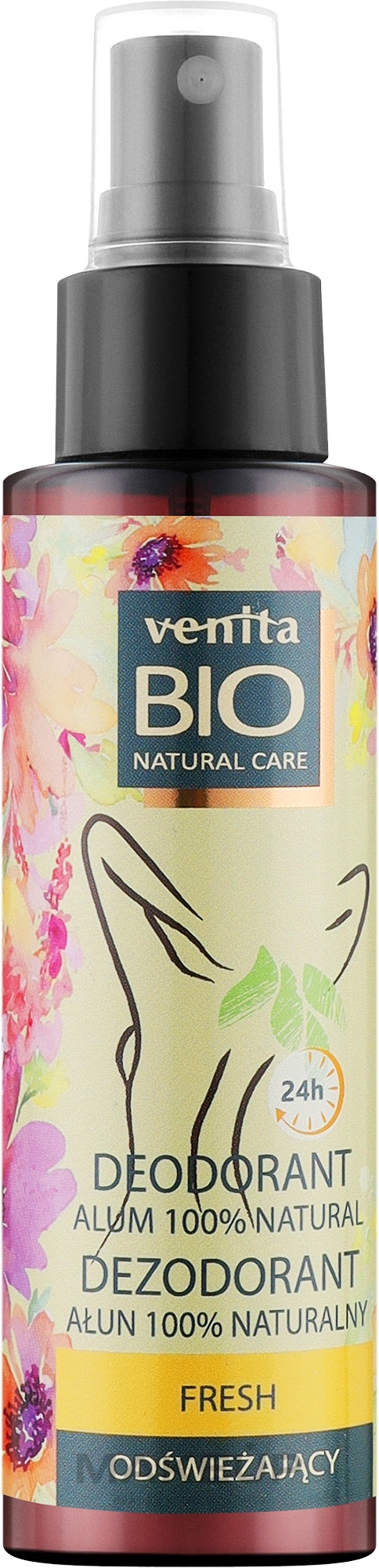 Dezodorant antybakteryjny - Venita Bio Natural Care Woman Fresh Deo — Zdjęcie 100 ml