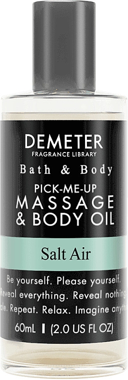 Demeter Fragrance The Library of Fragrance Salt Air Bath & Body Oil - Olejek do kąpieli i masażu — Zdjęcie N1