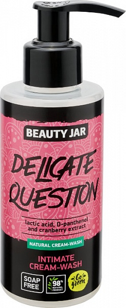Krem-żel do higieny intymnej - Beauty Jar Delicate Question Intimate Cream-Wash