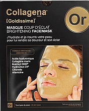 Kup Rozjaśniająca maseczka do twarzy - Collagena Paris Goldissime Brightening Face Mask