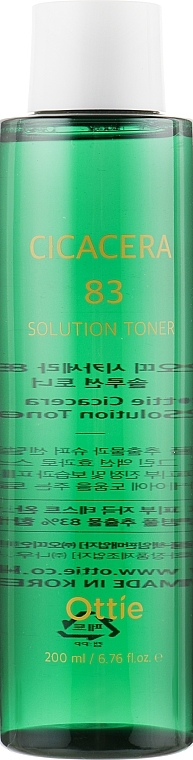 Kojący tonik zwężający pory - Ottie Cicacera 83 Solution Toner — Zdjęcie N1