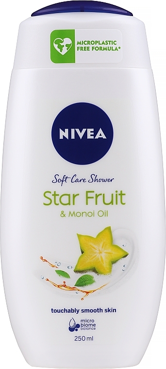 Żel pod prysznic Karambola i olej monoi - NIVEA Care & Star Fruit Shower Gel