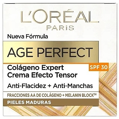 PRZECENA! Kolagenowy krem do twarzy na dzień SPF 30 - L'Oreal Paris Age Perfect Collagen Expert Retightening Moisturizer SPF 30 * — Zdjęcie N2