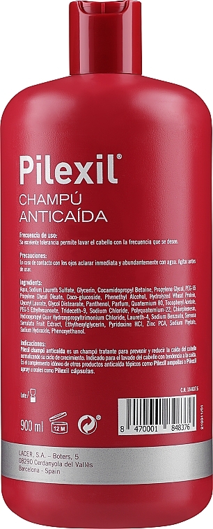 Szampon przeciw wypadaniu włosów - Lacer Pilexil Anti-Hair Loss Shampoo — Zdjęcie N2