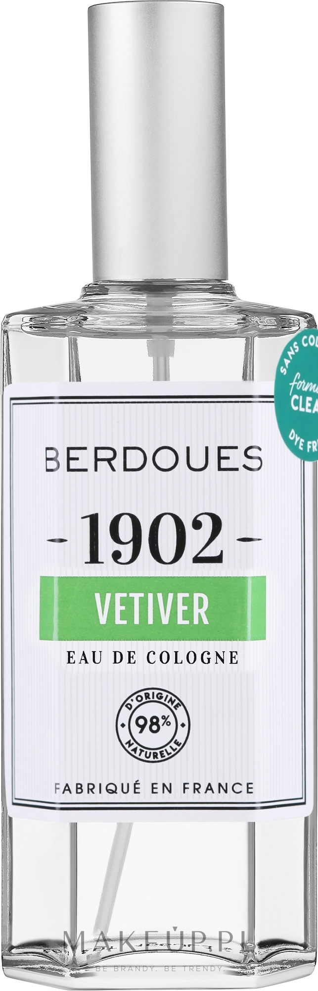 Berdoues 1902 Vetiver - Woda kolońska — Zdjęcie 125 ml