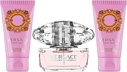 Versace Bright Crystal - Zestaw (edt 50 ml + b/lot 50 ml + sh/gel 50 ml) — Zdjęcie N2