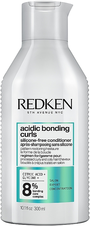 Odżywka bez silikonów do włosów kręconych - Redken Acidic Bonding Curls Silicone-Free Conditioner — Zdjęcie N1