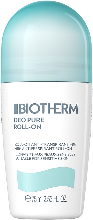 Antyperspirant w kulce - Biotherm Deo Pure Antiperspirant Roll-On