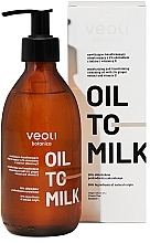 Nawilżająco-odżywczy olejek do mycia ciała - Veoli Botanica Oil To Milk — Zdjęcie N2