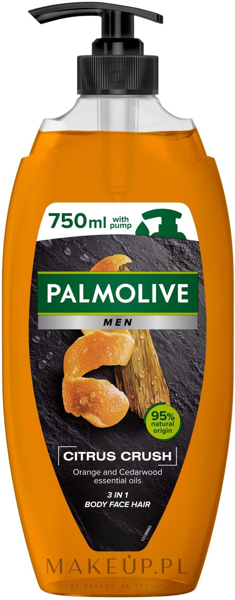Żel pod prysznic dla mężczyzn 3w1 - Palmolive MEN Citrus Crush — Zdjęcie 750 ml