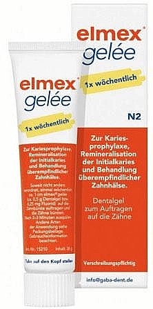 Żel do zębów - Elmex Tooth Gel — Zdjęcie N1