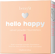 Podkład w pudrze do twarzy - Benefit Hello Happy Velvet Powder Foundation — Zdjęcie N3