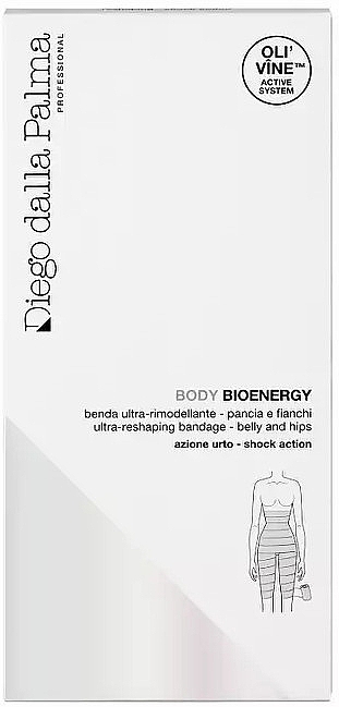 Bandaż modelujący - Diego Dalla Palma Bioenergy Professional Belly Focus Ultra Shaping Bandage Belly & Hips — Zdjęcie N1