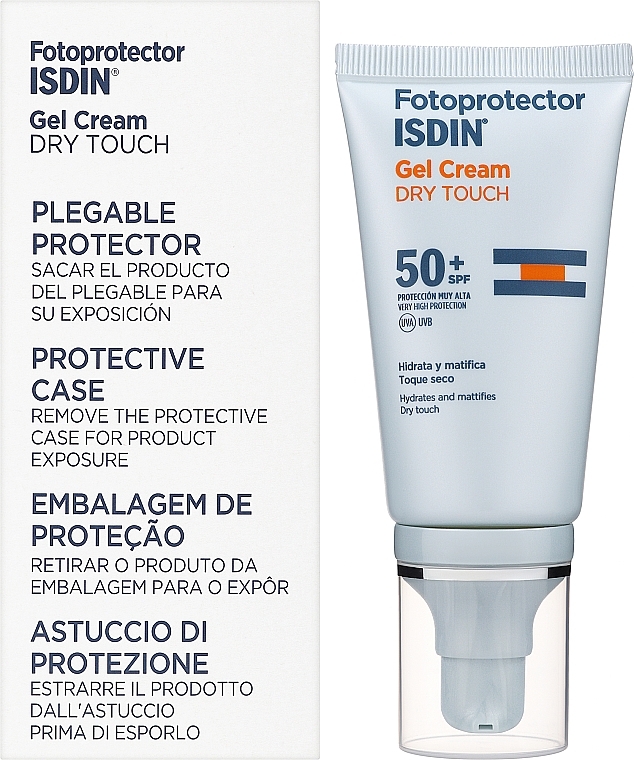 Przeciwsłoneczny krem-żel do twarzy SPF 50 - Isdin Fotoprotector Sunscreen Gel Cream Dry Touch — Zdjęcie N2