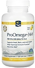 Suplement diety Omega 3-6-9 o smaku cytrynowym - Nordic Naturals ProOmega 3-6-9 Lemon — Zdjęcie N1