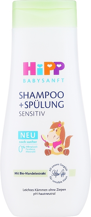 Szampon dla dzieci Łatwe czesanie włosów - Hipp BabySanft Shampoo — Zdjęcie N1