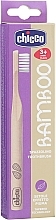 Bambusowa szczoteczka do zębów, fioletowa - Chicco — Zdjęcie N2