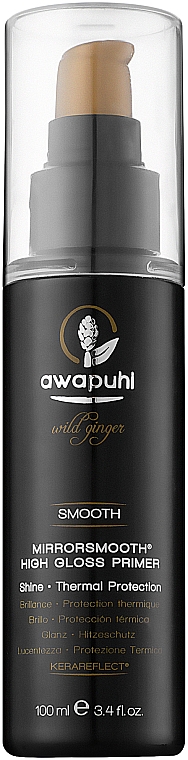 Nabłyszczający primer do włosów - Paul Mitchell Awapuhi Wild Ginger MirrorSmooth High Gloss Primer — Zdjęcie N2