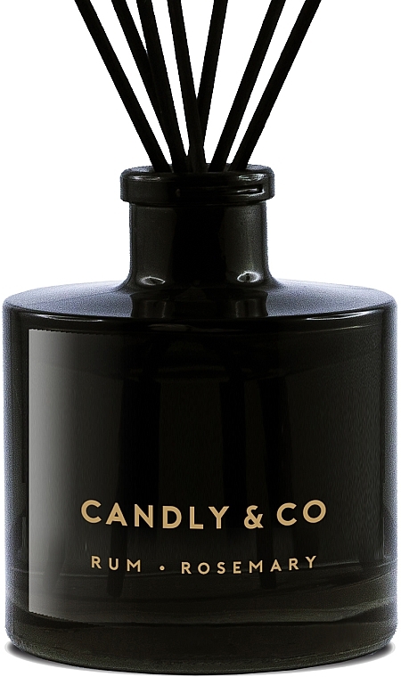 Dyfuzor aromatyczny do domu - Candly & Co No.2 Rum/Rozmaryn Scent Diffuser  — Zdjęcie N3