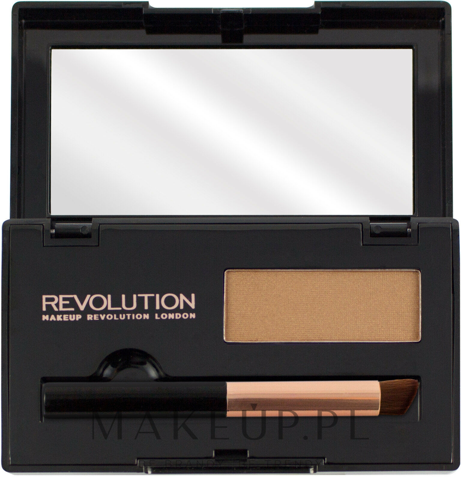 Korektor do maskowania odrostów - Makeup Revolution Root Cover Up Palette — Zdjęcie Light Brown