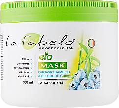 Kup Bio maska z ekstraktem z bambusa i jagód - La Fabelo Bio Mask