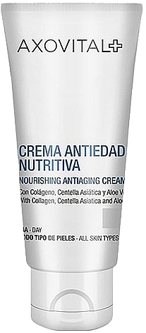 Odżywczy krem przeciwstarzeniowy do twarzy - Axovital Nourishing Antiaging Cream — Zdjęcie N1