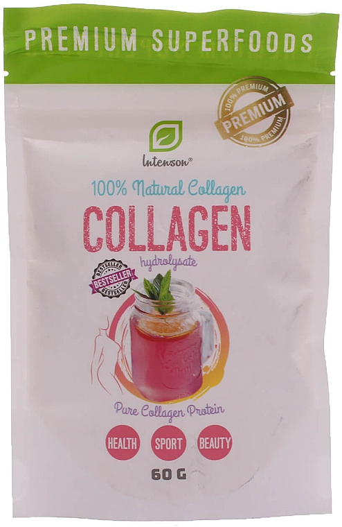Suplement diety Hydrolizat kolagenu w proszku - Intenson Collagen Hydrolysate — Zdjęcie N1