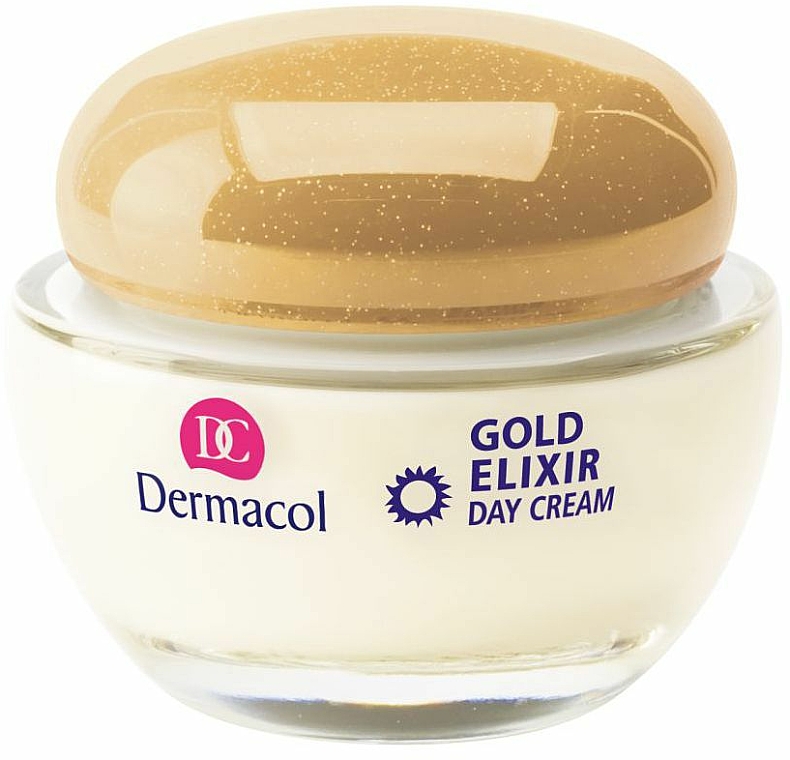 Zestaw - Dermacol Gold Elixir (f/cream/50ml + f/cream/50ml) — Zdjęcie N2