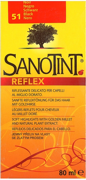 PRZECENA! Koloryzujący szampon do włosów - Sanotint Reflex * — Zdjęcie N1