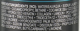 PRZECENA! Regenerujący szampon do włosów z keratyną i kolagenem - Pharma Group Laboratories Keratin + Collagen Redensifying Shampoo * — Zdjęcie N5