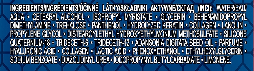 Szampon do włosów Hiperodżywienie od nasady aż po same końce - Pharma Group Laboratories Hyaluronic Acid + Collagen — Zdjęcie N7