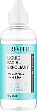 Płyn złuszczający do twarzy - Revuele Liquid Facial Exfoliant 7% Aha/Pha Blend & HA — Zdjęcie N1