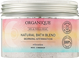 Mieszanka zapachowa do kąpieli Róża cynamon - Organique Spa & Wellness Affirmation Of The Day — Zdjęcie N1