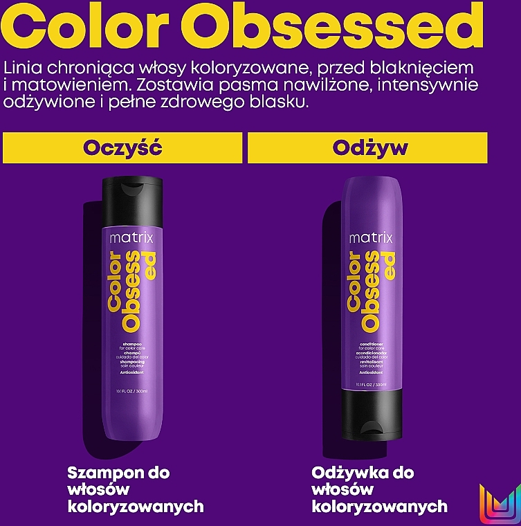 Odżywka chroniąca kolor do włosów farbowanych - Matrix Total Results Color Obsessed Conditioner — Zdjęcie N3
