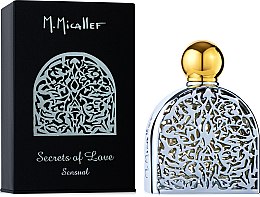 M. Micallef Secrets of Love Sensual - Woda perfumowana — Zdjęcie N2