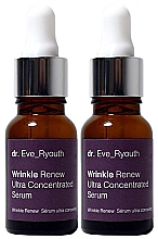 Zestaw serum do twarzy - Dr. Eve_Ryouth Wrinkle Renew Ultra Concentrated Serum (serum/2x15ml) — Zdjęcie N1