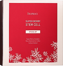 Kup Zestaw - Deoproce Super Berry Stem Cell Special Set (f/lot/130ml + f/ess/130ml + f/cr/50ml + eyecr/10mlx2)