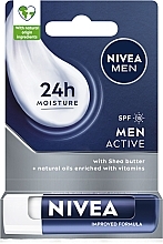Kup Pielęgnująca pomadka do ust dla mężczyzn SPF 15 - NIVEA MEN Active Care