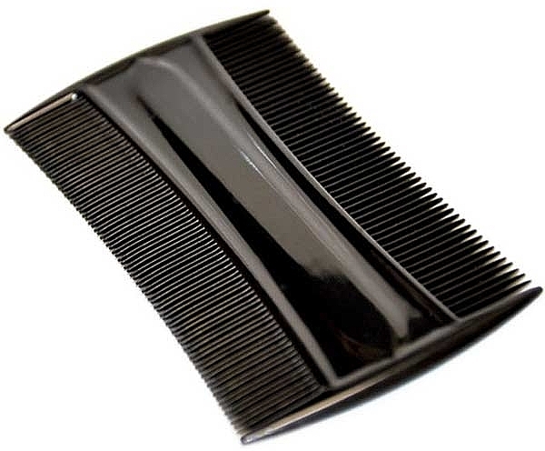 Grzebień do włosów 9 cm, czarny - Xhair — Zdjęcie N2