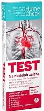 Test na niedobór żelaza  - Home Check — Zdjęcie N1