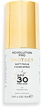 Kup Spray utrwalający makijaż - Revolution Pro Protect Soft Focus Fixing Spray SPF30