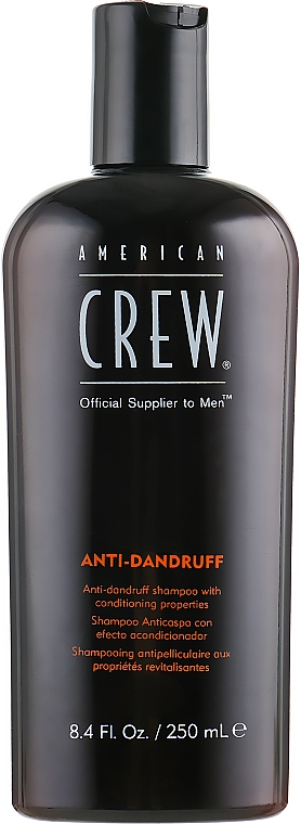 Przeciwłupieżowy szampon regulujący wydzielanie sebum - American Crew Anti Dandruff+Sebum Control Shampoo — Zdjęcie N1