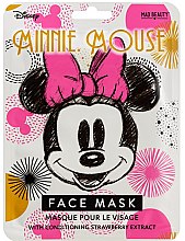 Kup Zmiękczająca maska na tkaninie do twarzy z odżywczym ekstraktem z truskawki - Mad Beauty Disney Minnie Mouse Magic Sheet Face Mask