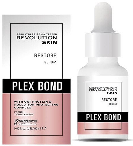 Nawilżające serum regenerujące do twarzy - Revolution Skincare Plex Bond Skin Restoring Serum — Zdjęcie N1