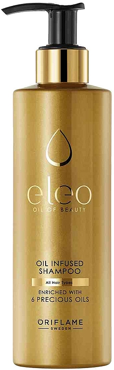 Szampon do włosów z cennymi olejkami - Oriflame Eleo Oil Infused Shampoo — Zdjęcie N1