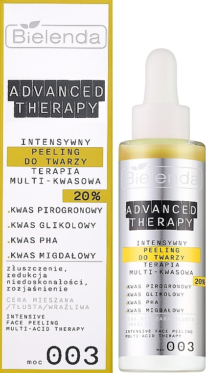 Peeling do twarzy - Bielenda Advanced Therapy Intensive Face Peeling Multi-Acid Therapy 003 — Zdjęcie N2