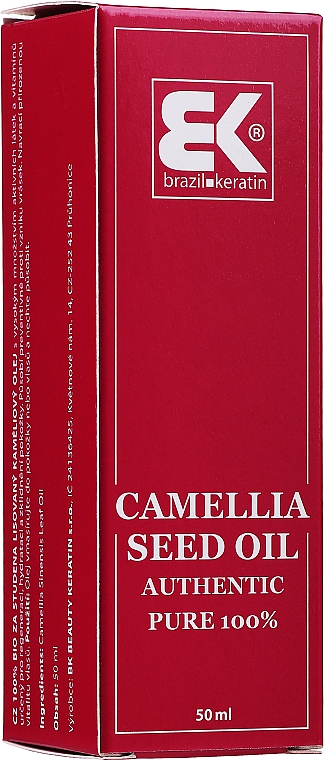 100% czysty olej z nasion kamelii - Brazil Keratin 100% Camelia Oil — Zdjęcie N1