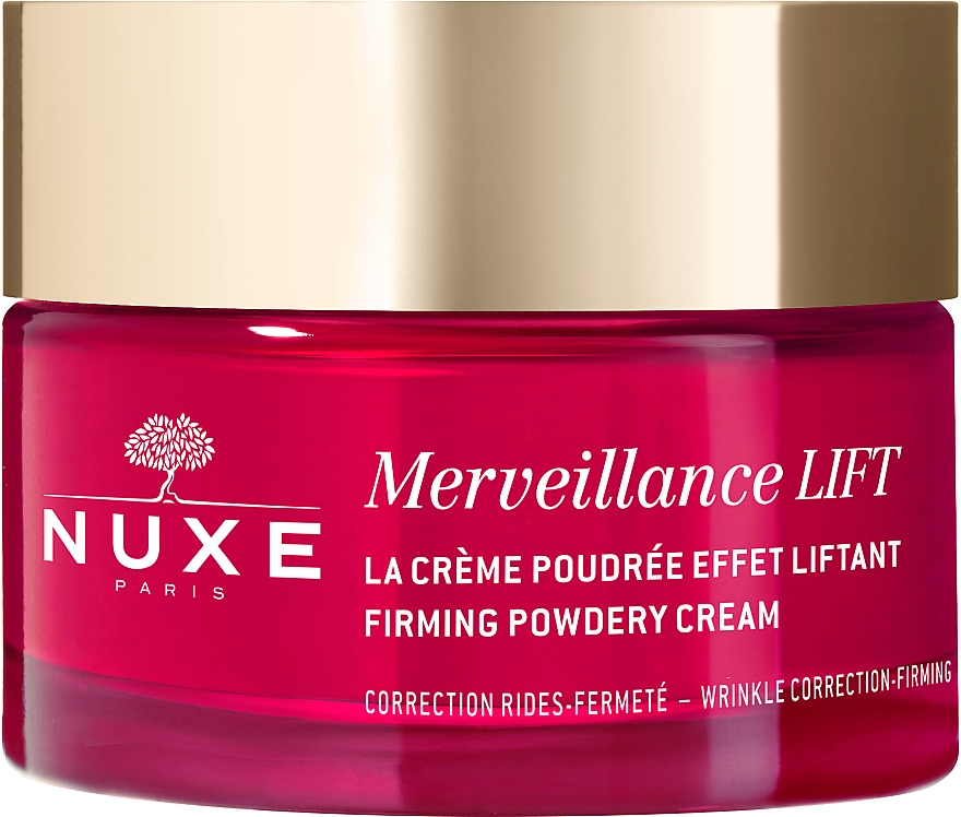 Pudrowy krem liftingujący do twarzy - Nuxe Merveillance Lift Cream Powder Lifting Effect