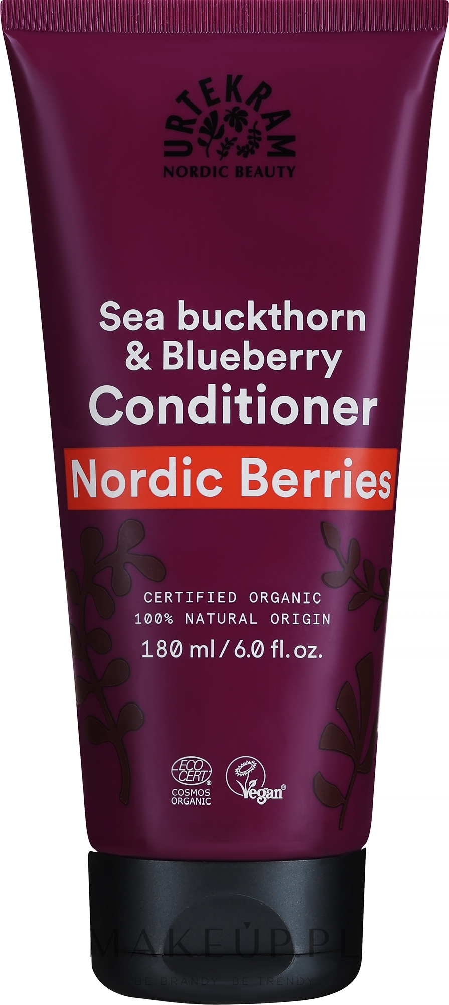 Organiczna odżywka naprawcza do włosów Nordyckie jagody - Urtekram Nordic Berries Hair Repairing Conditioner — Zdjęcie 180 ml