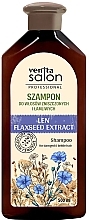 Szampon do włosów zniszczonych i łamliwych - Venita Salon Professional Len Extract — Zdjęcie N1